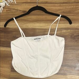 Garage Women's Cream Top